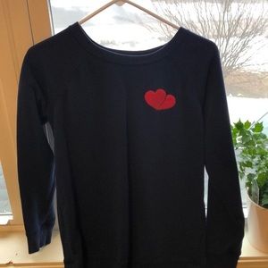 Old Navy Heart Sweatshirt